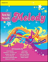 Ten To Teach Melody Book & CD-ROM